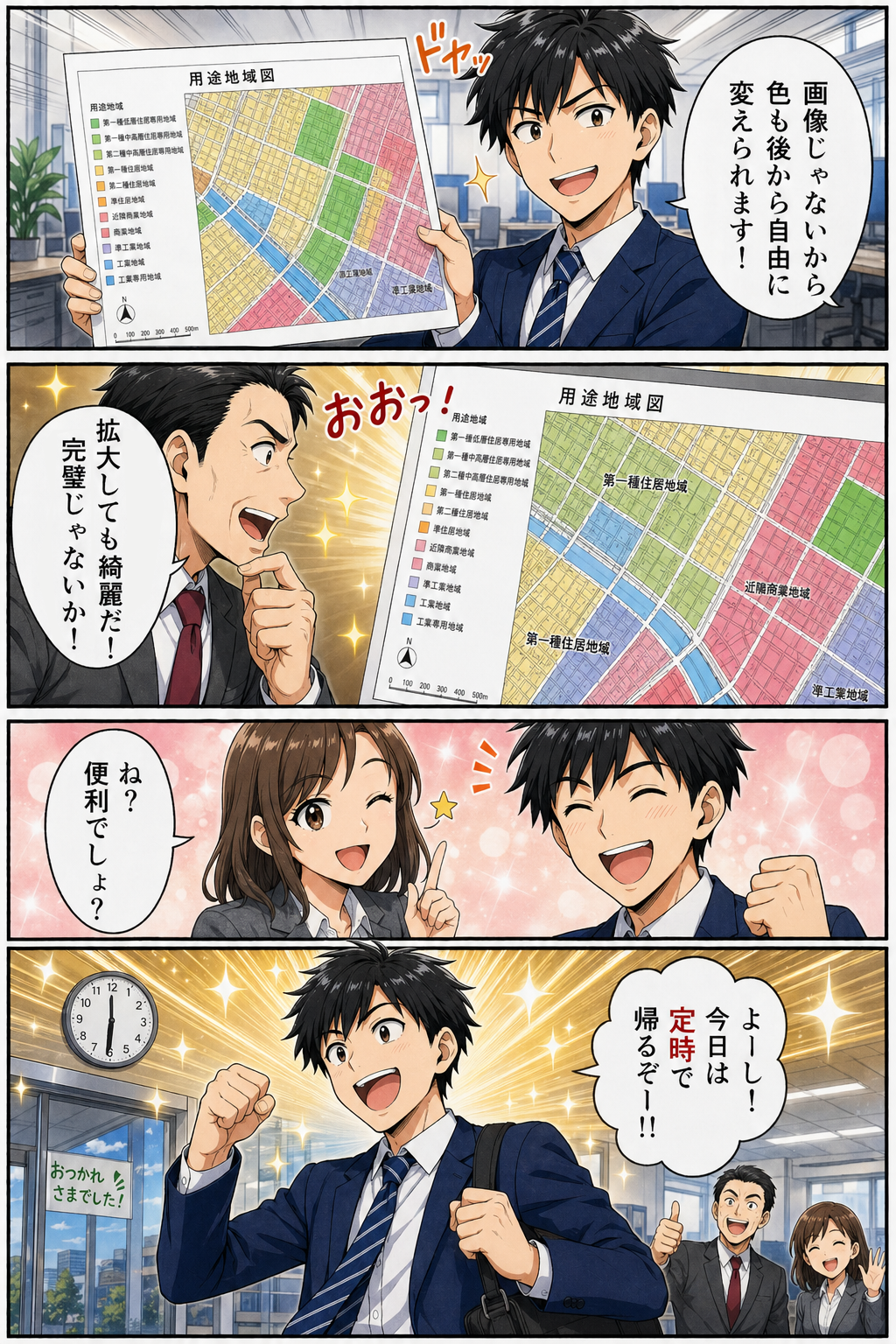 漫画4ページ目